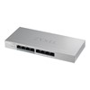 Switch - Manageable - 8 ports - PoE+ : 4 ports Gbps RJ45 PoE+, 4 ports Gbps RJ45, Budget PoE 60W, Non rackable, Fanless
